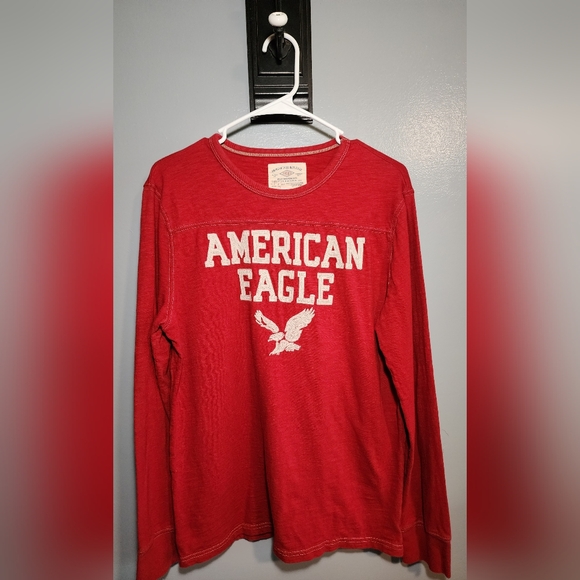 American Eagle Outfitters Other - Y2K Vintage American Eagle Outfitters Classic Red Tee Med